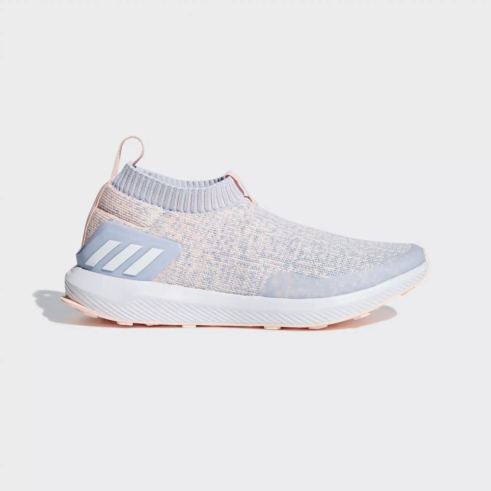 Adidas RapidaRun Laceless Tenis Para Correr Azules Para Niña (MX-63978)